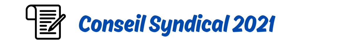 Conseil Syndical 2021