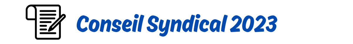 Conseil Syndical 2023