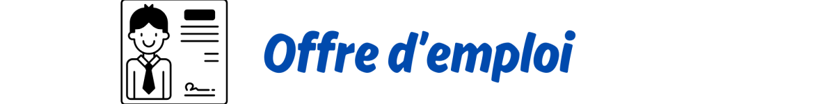 Offre d'emploi